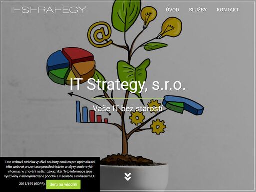 it strategy, s.r.o - vaše it bez starostí. nabízíme a provádíme konzultace a poradenství zejména v oblastech procesní analýzy, produktového managementu a auditu is/ict řešení.