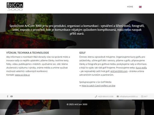 produkce, organizace, komunikace. 
