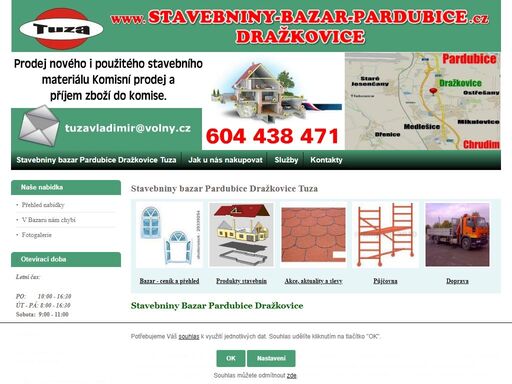 www.stavebniny-bazar-pardubice.cz