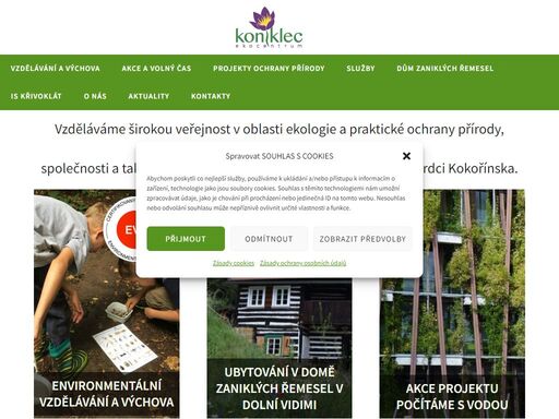 vzděláváme širokou veřejnost v oblasti ekologie, praktické ochrany přírody a poskytujeme ekoporadenství.