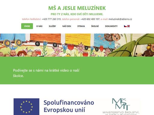 mateřská škola a jesle meluzínek, mateřská škola labáček