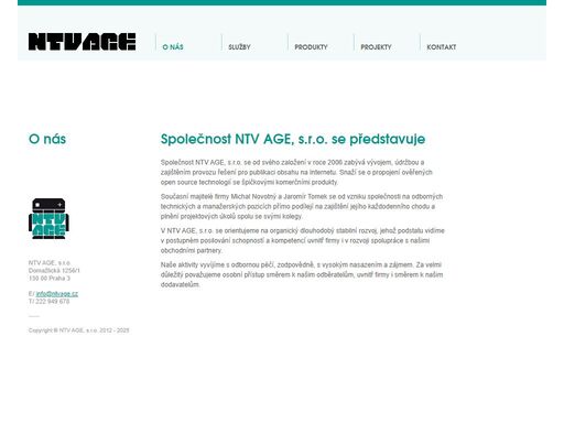 stránky společnosti ntv age, s.r.o