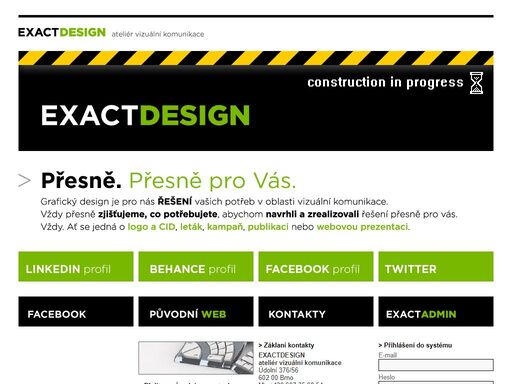 exactdesign, ateliér vizuální komunikace