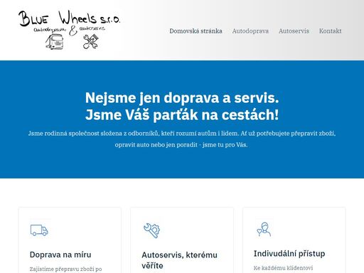 nejsme jen doprava a servis. jsme váš parťák na cestách.
