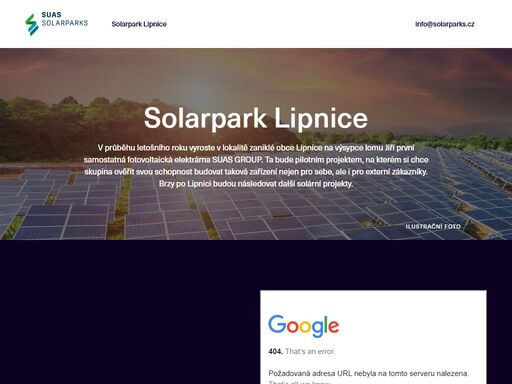 solární éru suas group zahájí lipnice