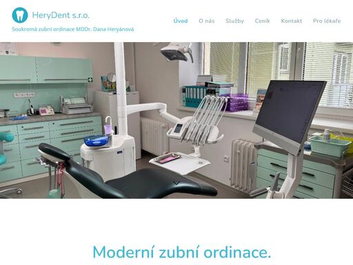 zubní ordinace mddr. dana heryánová. frenštát pod radhoštěm.