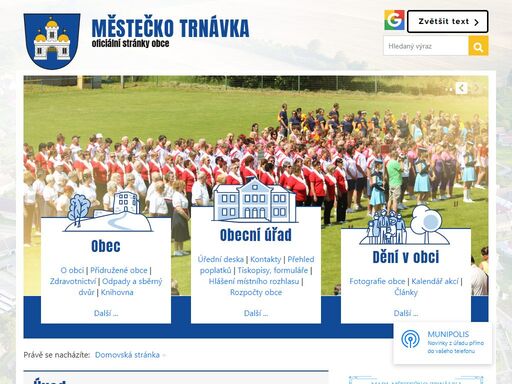 obec městečko trnávka