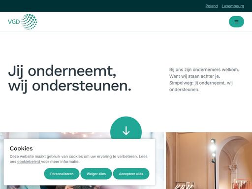 bij ons zijn ondernemers welkom. want wij staan achter je. simpelweg: jij onderneemt, wij ondersteunen.