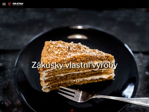 cafe di cono, to je dobrá káva, domácí dorty, ale i slané dobroty. prostorná zahrada s herními prvky pro děti, ohništěm...