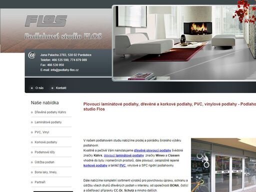 plovoucí laminátové podlahy, dřevěné a korkové podlahy, pvc, vinylové podlahy - podlahové studio flos pardubice