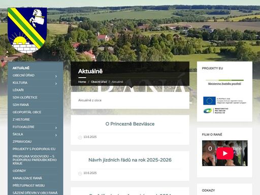 www.obecrana.cz