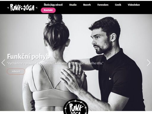 studio funkčního pohybu a jógy zdravě. funkčním pohybem rozumíme jakýkoliv pohyb, který respektuje anatomii a fyziologii lidského těla a jeho zákonitosti. jóga zdravě je konceptem, kdy ásany jsou modifikovány tak, aby směřovaly naše těla ku zdraví.
