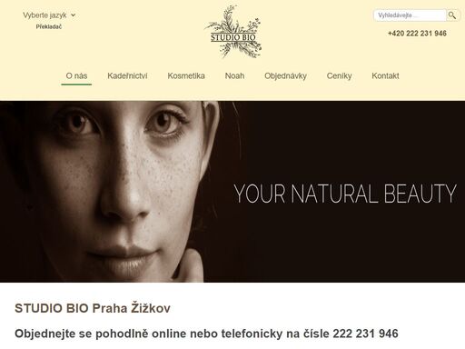 přírodní kadeřnictví a kosmetika v praze » studio bio praha 3 žižkov, studio bio praha,