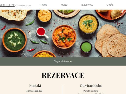 indická restaurace s tradiční kuchyní a přijemným personálem