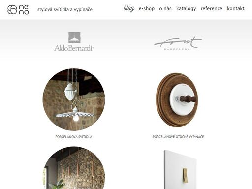stylová svítidla a vypínače, retro vypínače, retro svítidla, moderní svítidla