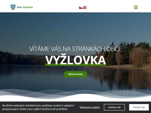 vítáme vás na stránkách obce
vyžlovka úřední deska         

co hledáte?  

obecní úřad   

kontakt 

zastupitelstvo hlášení závad 

podatelna czech point gdpr 

úřední deska 

ostatní informace 

poplatky 

svoz odpadu 

aktuality faq