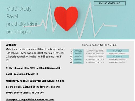ordinace praktického lékaře