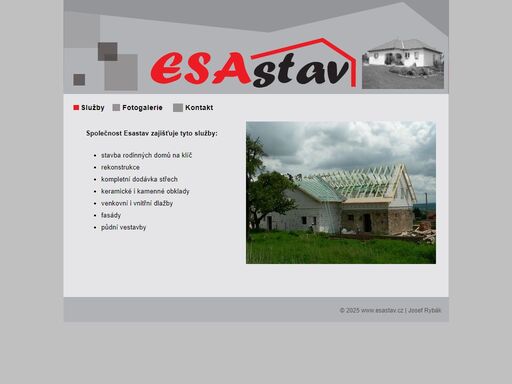 stavební firma esastav - služby