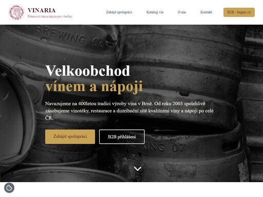 vinaria - špičková vína pro restaurace, hotely a vinotéky