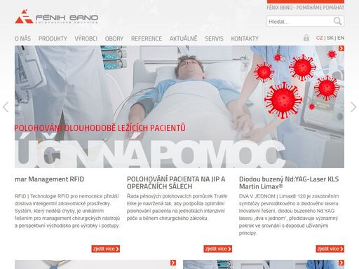 fénix brno - zdravotnická technika