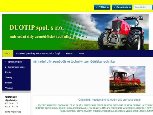 náhradní díly zemědělské techniky, zemědělská technika
ua-67167130-1