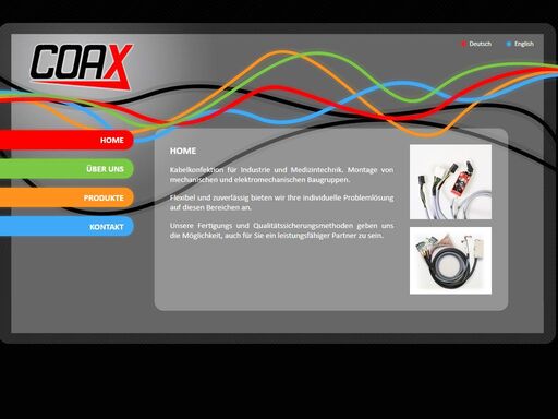 coax s.r.o. kabelkonfektion für industrie und medizintechnik. montage von mechanischen und elektromechanischen baugruppen.