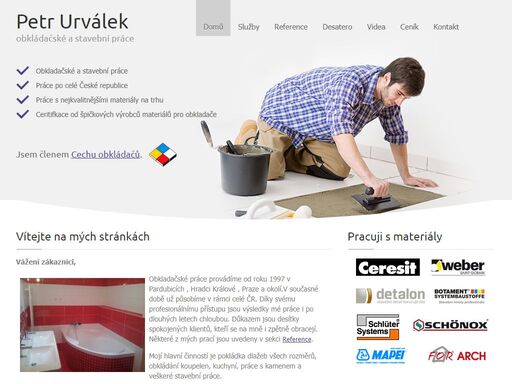 obkladačské a stavební práce - petr urválek. pardubice, pardubický kraj, hradec králové, královéhradecký kraj, chrudim, obkladač pardubice, obkladač hradec králové, obkladač chrudim, obkladačky.
