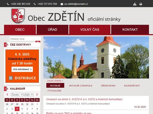 obec zdětín
