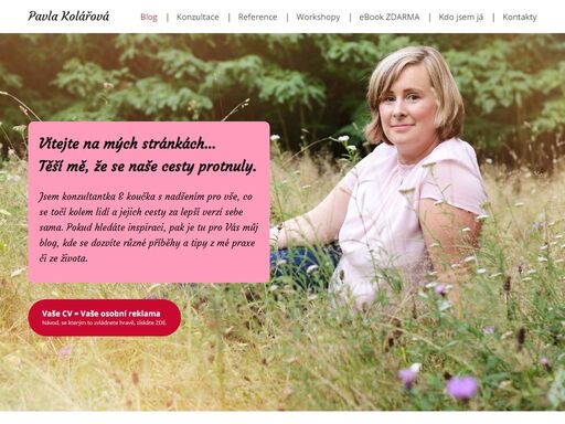 jsem konzultantka & koučka s nadšením pro vše, co se točí kolem lidí a jejich cesty za lepší verzí sebe sama. pokud hledáte průvodce změnou, jsem tu pro vás se svou nabídkou služeb. v případě, že uvítáte inspiraci, pak je tu pro vás můj blog, kde se dozvíte různé příběhy a tipy z mé praxe či ze života.