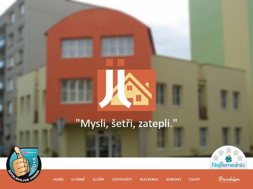 jsme zapsáni jako dodavatelská firma v projektu zelená úsporám. zaměřujeme se na zateplování a renovace fasád domů, izolace stropů, obklady, dlažby, rekonstrukce bytových jader, malířské a natěračské práce.