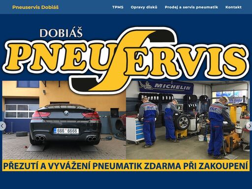 pneuservis, pneuservis dobiáš miskovice, pneumatiky, opravy pneumatik, výměna pneumatik, opravy disku, úschova pneumatik, úschova kol, uložení kol, uložení pneumatik