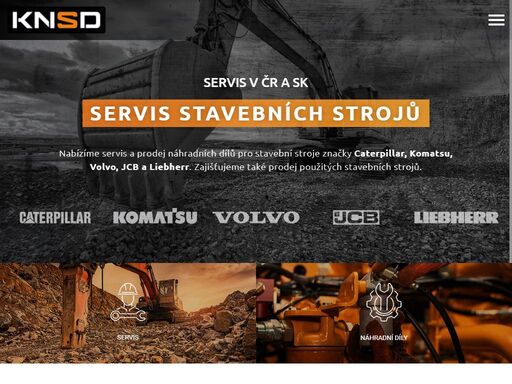 servis a prodej náhradních dílů pro stavební stroje caterpillar, komatsu, volvo, jcb a liebherr. disponujeme také půjčovnou malých stavebních strojů.