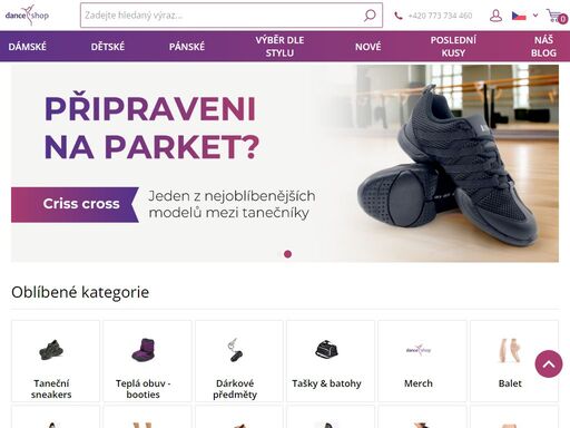 www.dance-shop.cz