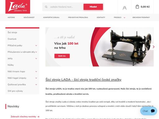 šicí stroje lada, to je tradice vyzkoušená generacemi. naše šicí stroje, to je osvědčená kvalita, prodloužená záruka a kvalitní servis.