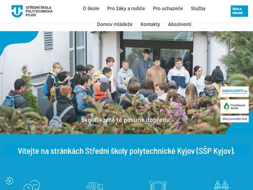 vítejte na hlavní stránce střední školy polytechnické kyjov (sšp kyjov), kde se dozvíte vše podstatné informace o dění naší střední školy.