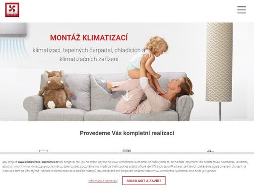 toužíte po lepším klima, nebo zamýšlíte ušetřit náklady za vytápění domu? klimatizace suchomel je rodinná firma zajišťující komplexní služby chladících, mrazících a tepelných zdrojů.