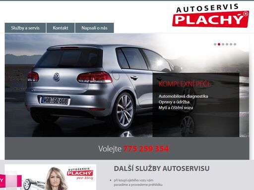 plachý autoservis - opravy osobních i dodávkových automobilů všech značek