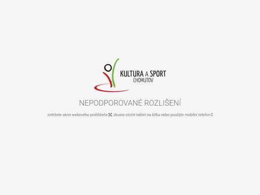 společnost provozuje městské divadlo, aquasvět, kino svět, letní kino, zimní stadion (rocknet aréna) fotbalový a atletický stadion či sportovní halu v chomutově. nabízí širokou škálu divadelních představení, filmů, vodní zábavu a sportovní akce pro obyvatele a návštěvníky města.