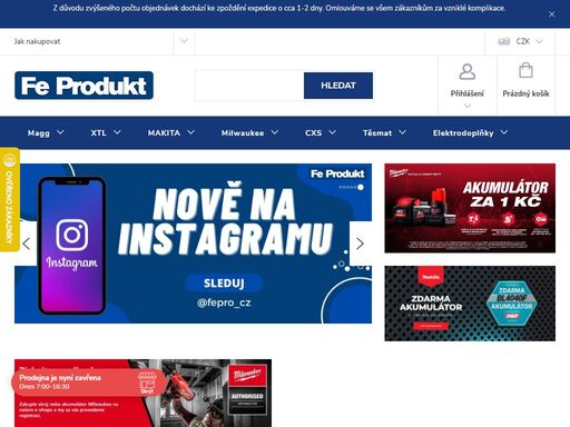 prodejna železářství v olomouci. jsme autorizovaný prodejce značek makita, milwaukee, bosch a dewalt. v naší prodejně blízko centra olomouce nedaleko šantovky nabízíme široký sortiment zboží - vrtáky, spojovací materiál, elektrické nářadí, aku nářadí, ruční nářadí, potřeby pro dílnu i domácnost, čistící prostředky,…