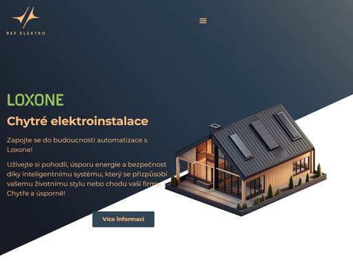 zajištění profesionálních elektroinstalací. chytré elektroinstalace do komerčních objektů a bytových domů výrobce loxone.