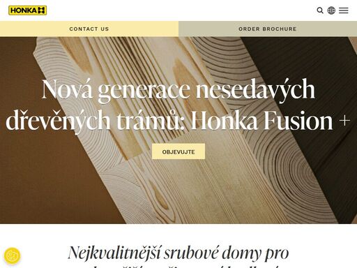 srubové domy honka zajišťují prémiové bydlení postavené na staleté tradici. všechny námi vyráběné domy jsou postaveny z jedinečného dřeva finských borovic.
