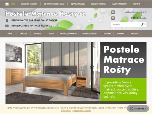 www.postele-matrace-rosty.cz