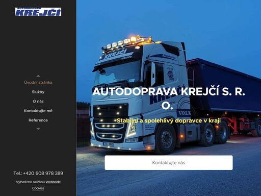 stabilní a spolehlivý dopravce v kraji