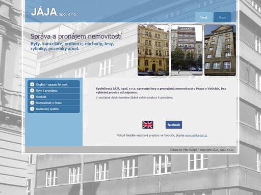 jája s.r.o. pronájem bytů, kanceláří, ordinace, obchodů a dalších nebytových prostorů