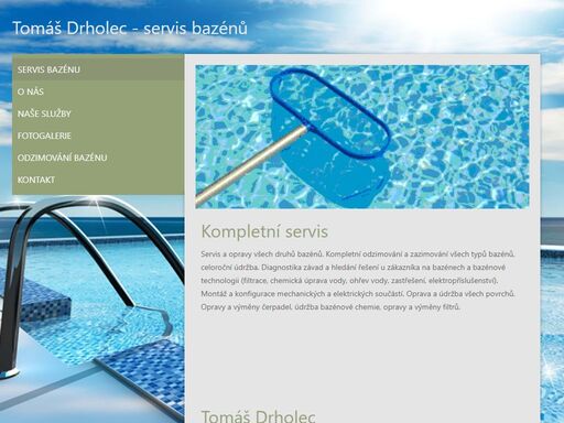 odzimování bazénů v praze a ve středních čechách. servis a opravy bazénů a vířivek, čištění bazénů.
