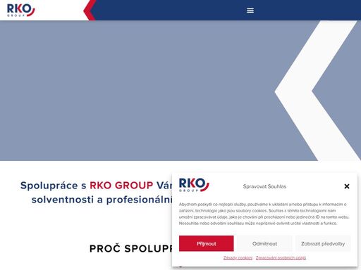 spolupráce s rko group a.s. vám dává jistotu stability, flexibility, solventnosti a profesionálního přístupu ve všech ohledech.