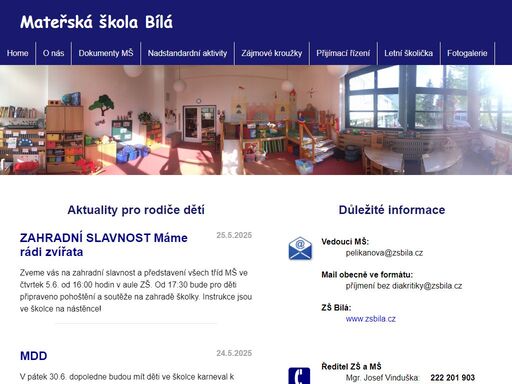 státní mateřská škola sídlící v praze- dejvicích