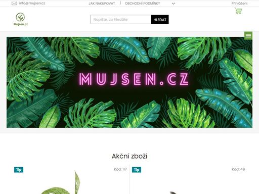 mujsen.cz je eshop plný raritních pokojových rostlin pro každého ! ?? udělejte radost partnerovi ,rodičům či přátelům - pohodlně na jednom místě