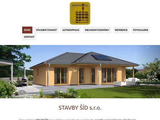 stavby šíd s.r.o. ouběnice, příbram - kompletní dodávky staveb