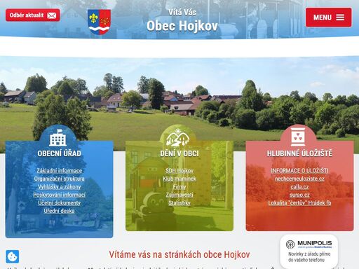 hojkov byl založen někdy koncem 13. století při kolonizaci zdejšího kraje biskupstvím pražským se střediskem v červené řečici. pojmenování obce pochází z mužského jména hojek. nejstarší písemná zpráva je z roku 1379 zaznamenává jména 17 držitelů grun
